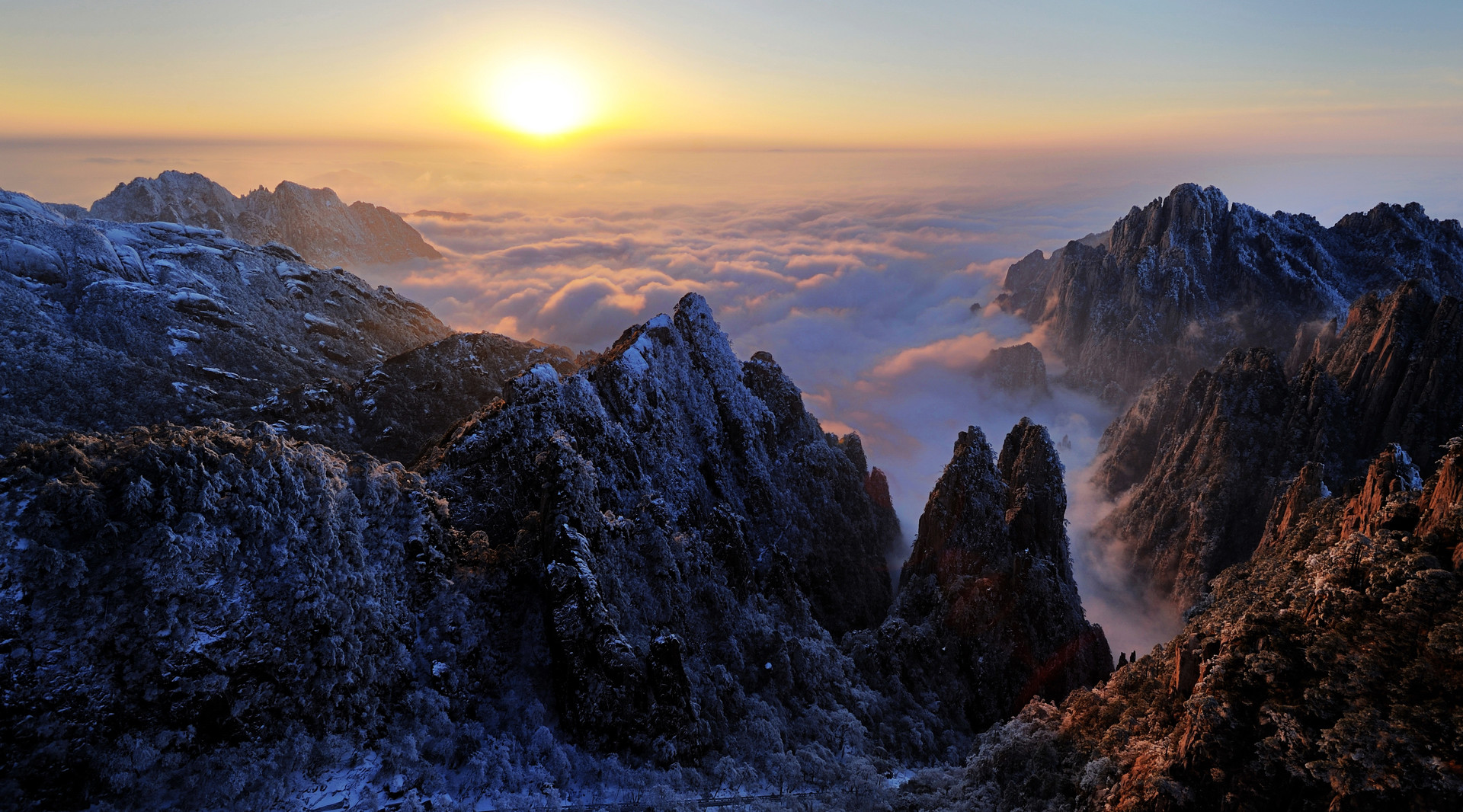 黃山日出封面圖