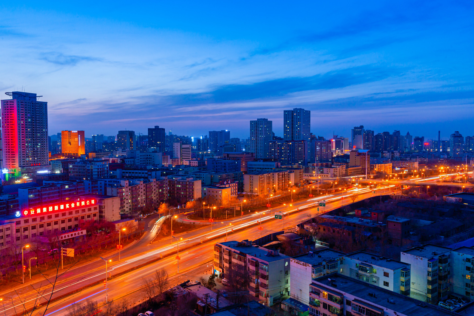 烏魯木齊夜景封面圖