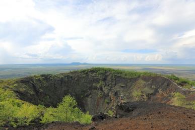 景點：五大連池火山口