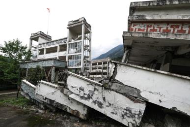 景點：映秀地震遺跡